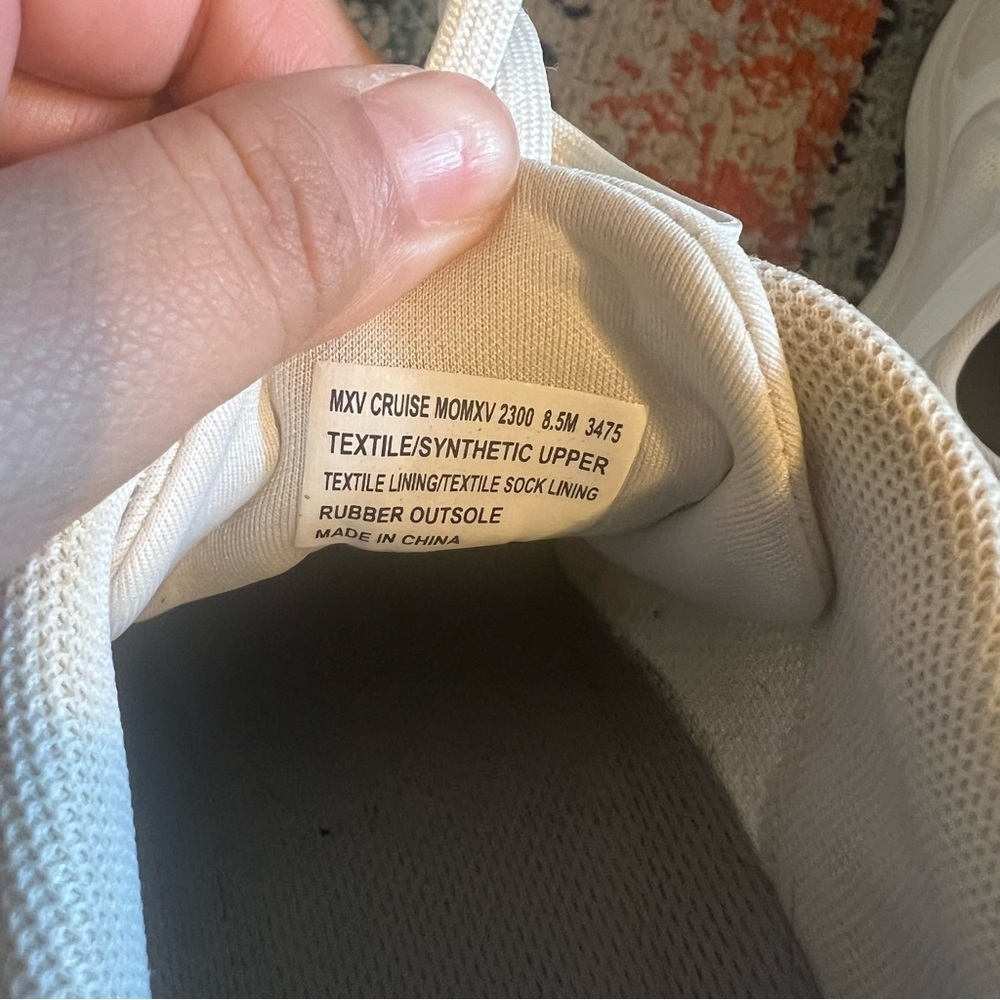 ABEO womens MXV Cruise Sneaker off white 8.5 - Picture 7 of 8